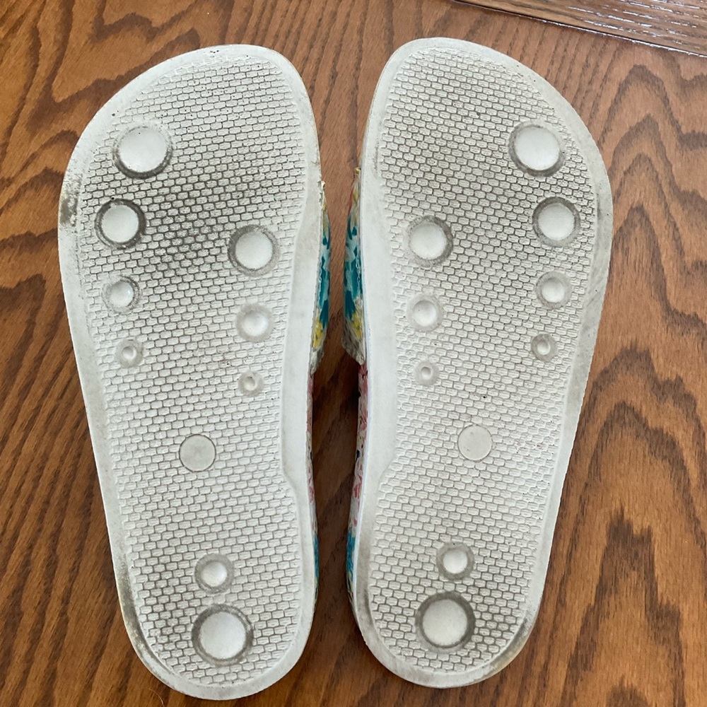 Johnny Was Wildflower Pool Slides, Women’s Sz 6M - Picture 10 of 10